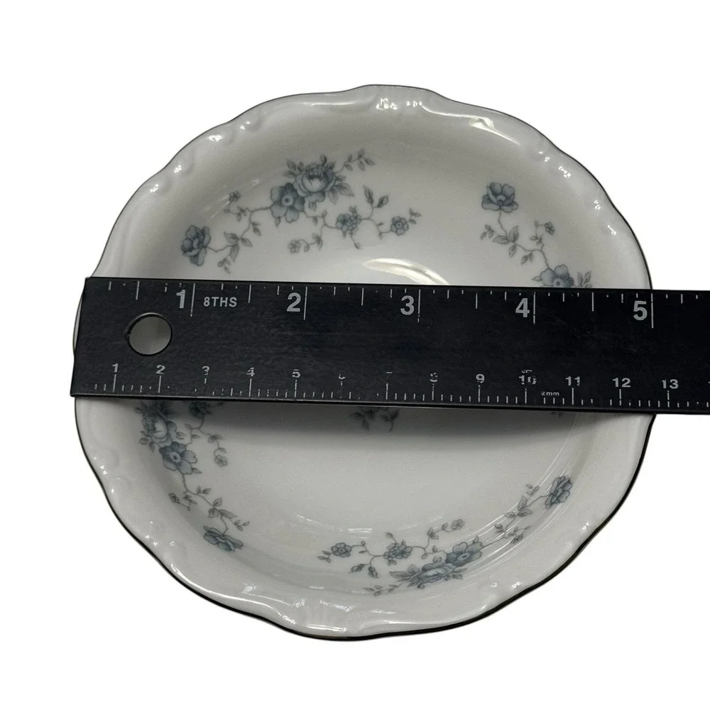 Johann Haviland Blue Garland Fruit Dessert Berry Bowls 5